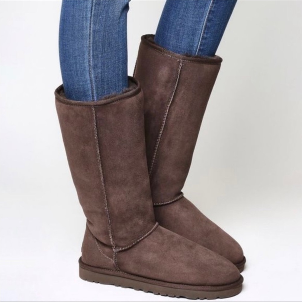 Classic Tall Shearling-lined Suede Boots